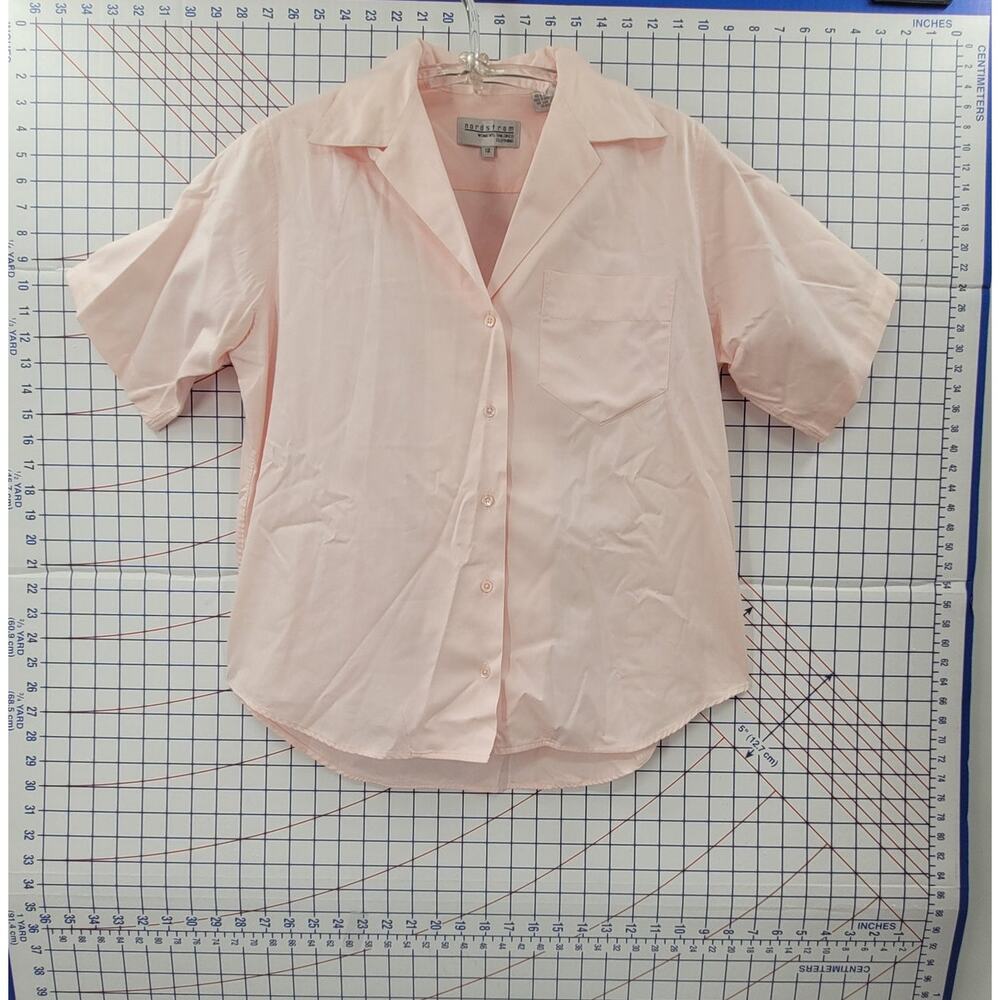 Nordstrom Vintage‎ Pink Short Sleeve Blouse Pleated Preppy Maxi Skirt Set Outfit - Picture 6 of 16